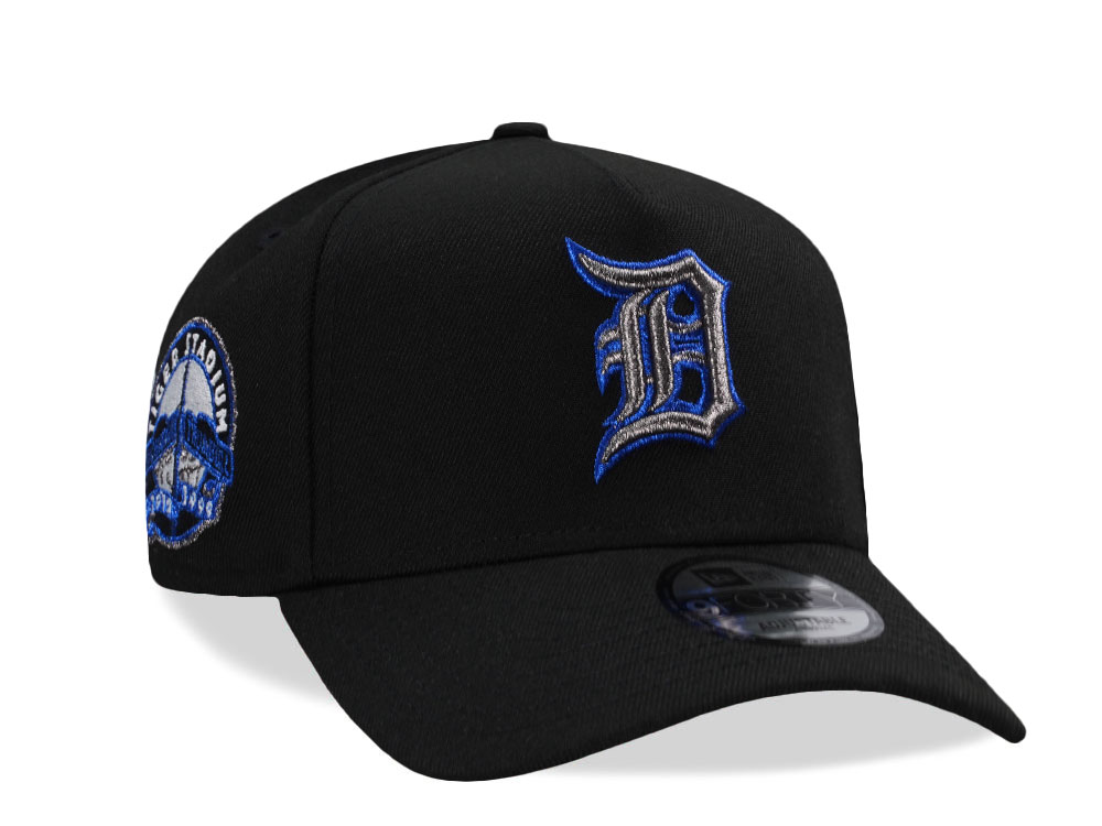 New Era Detroit Tigers Stadium Black Prime Edition 9Forty A Frame Snapback Cap