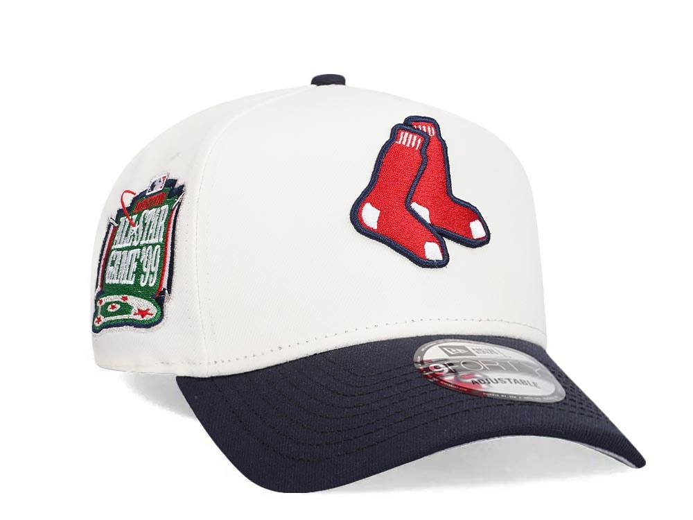 New Era Boston Red Sox All Star Game 1999 Chrome Two Tone Edition 9Forty A Frame Snapback Cap
