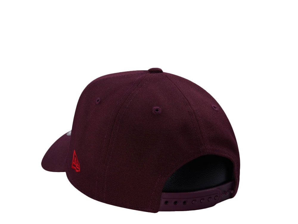 New Era Toronto Blue Jays 25th Anniversary Maroon Prime Edition 9Forty A Frame Snapback Cap