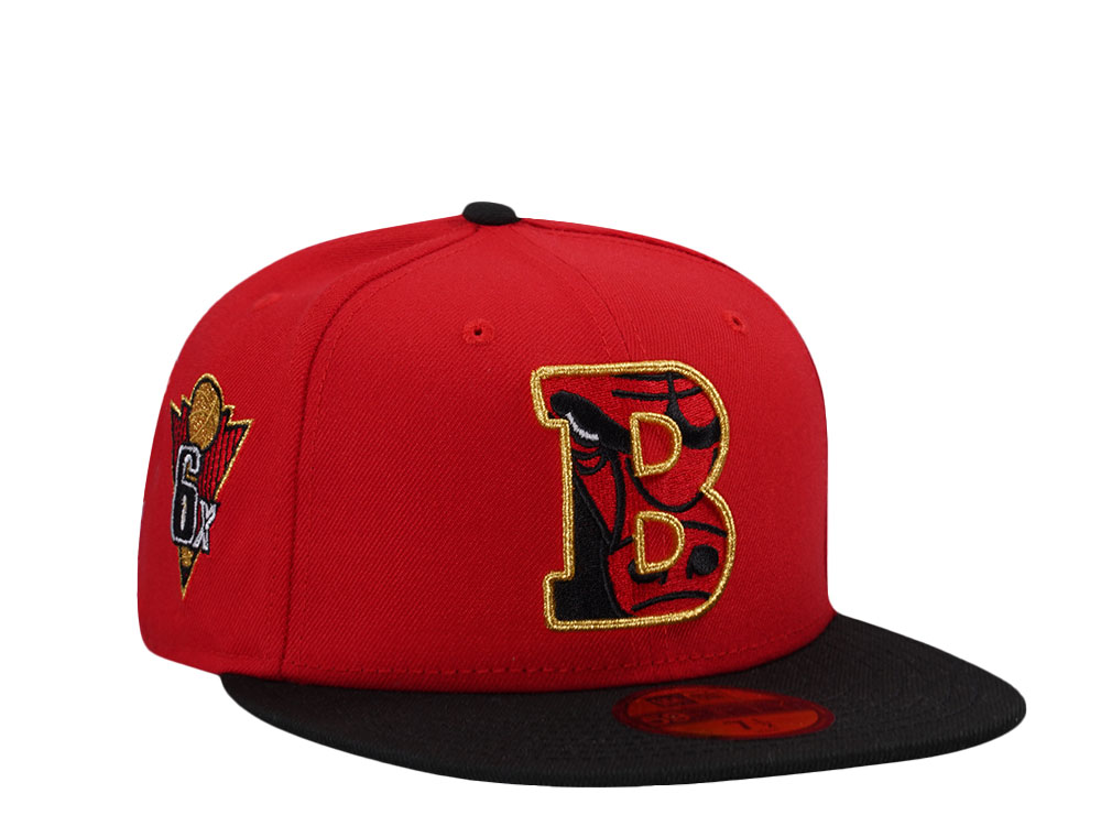 New Era Chicago Bulls 6x Champs Prime Two Tone Edition 59Fifty Fitted Cap