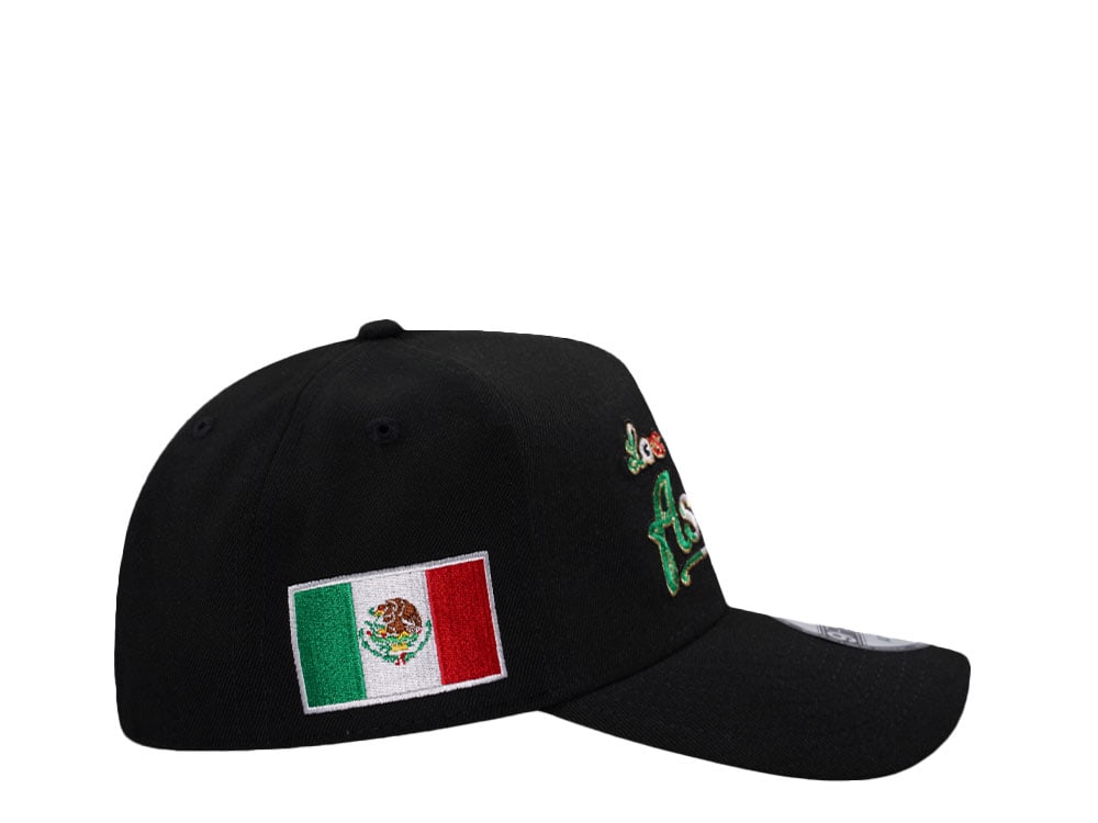 New Era Houston Astros Mexico Black Edition 9Forty A Frame Snapback Cap
