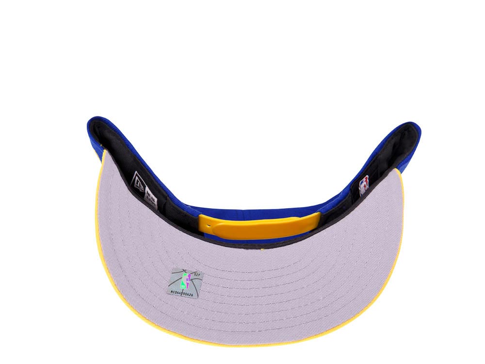 New Era Golden State Warriors Blue Gold Two Tone Edition 9Fifty Snapback Cap