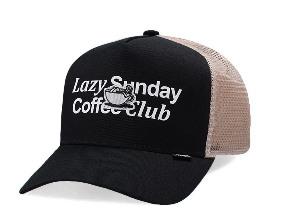 Djinns HFT Guy in a Cup Black Trucker Snapback Cap