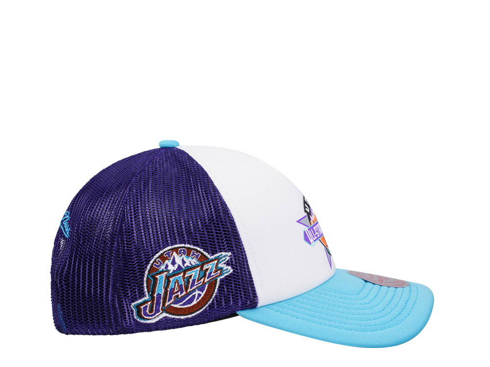 Mitchell & Ness Utah Jazz All Star 1993 Party Time Trucker Snapback Cap