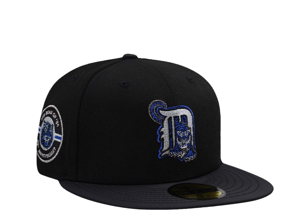 New Era Detroit Tigers 40th Anniversary Black Ripstop Two Tone Edition 59Fifty Fitted Cap