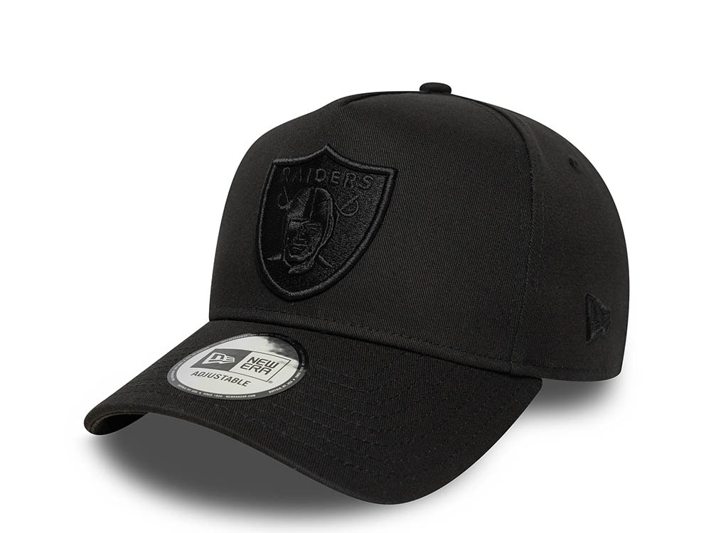 New Era Las Vegas Raiders NFL Essential Black 9Forty A Frame Snapback Cap