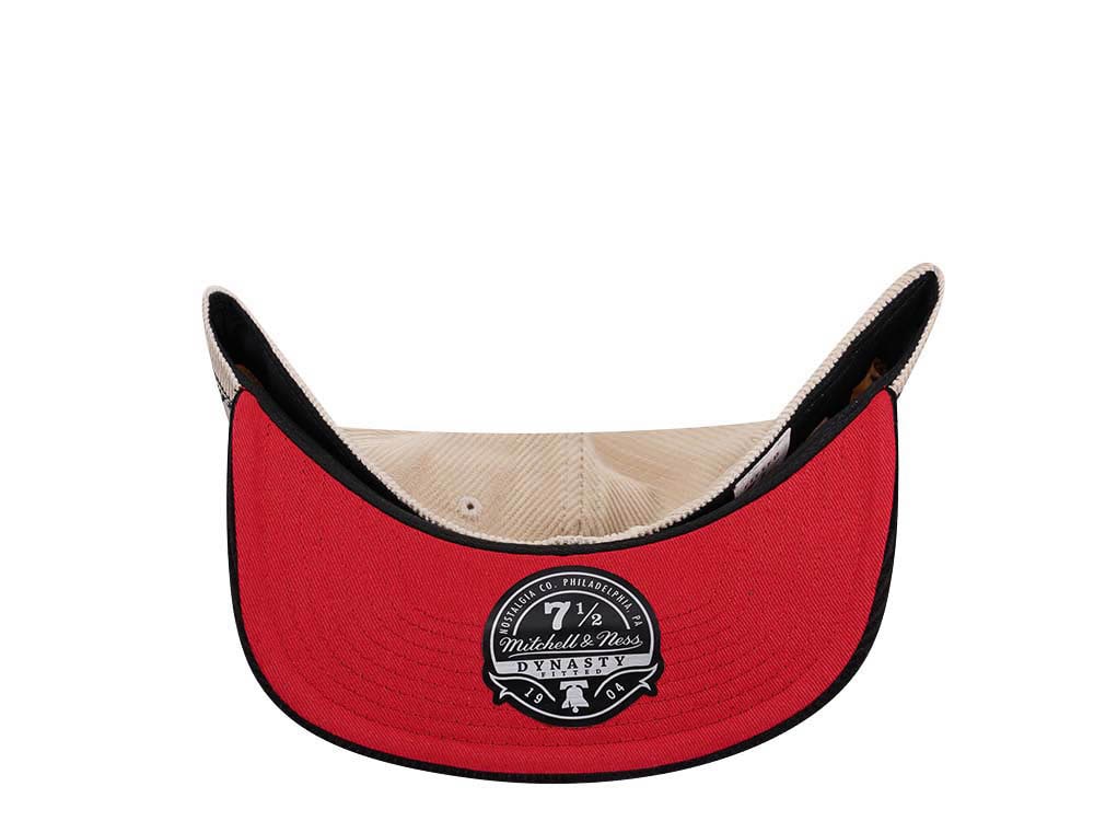 Mitchell & Ness Philadelphia 76ers All Star 2002 Two Tone Hardwood Classic Cord Edition Dynasty Fitted Cap
