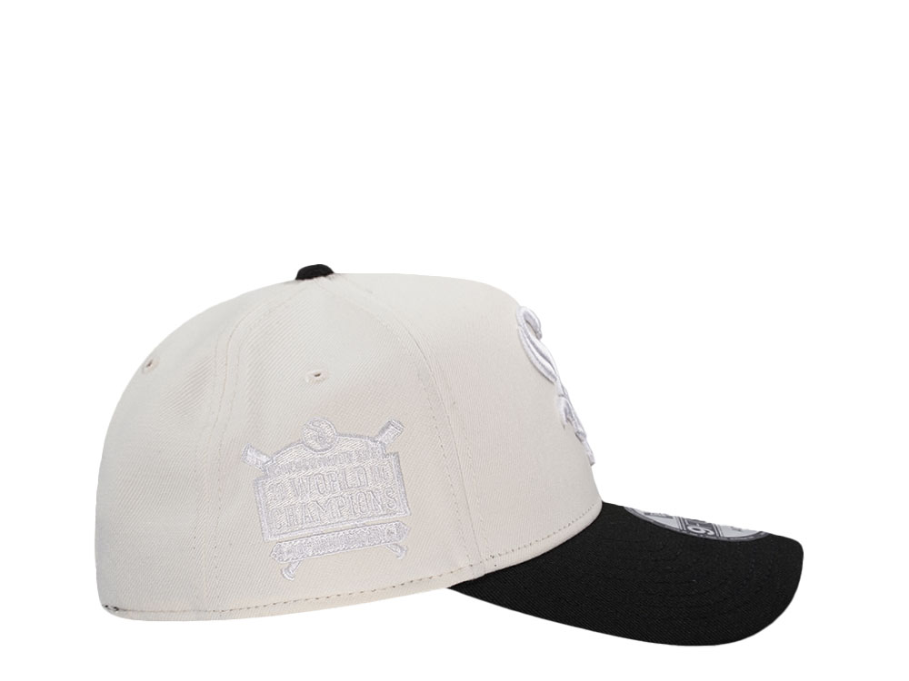 New Era Chicago White Sox World Champions 2005 White Out Pink Two Tone Edition 9Forty A Frame Snapback Cap