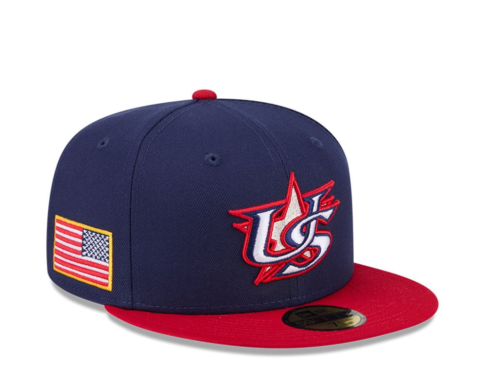 New Era World Baseball Classic USA 59Fifty Fitted Cap