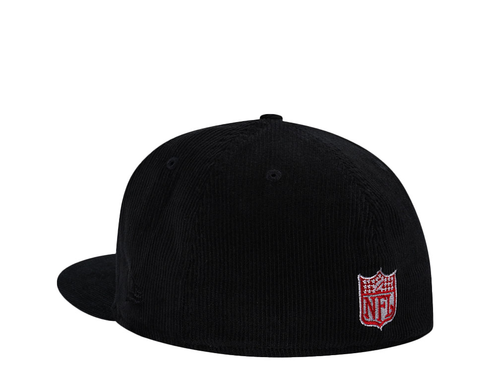 New Era Houston Oilers Pro Bowl 1990 Black Corduroy Edition 59Fifty Fitted Cap