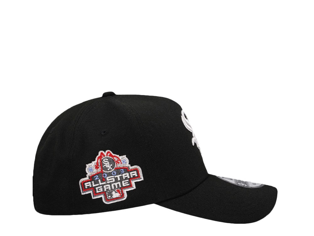 New Era Chicago White Sox All Star Game 2003 Black Red Edition 9Forty A Frame Snapback Cap