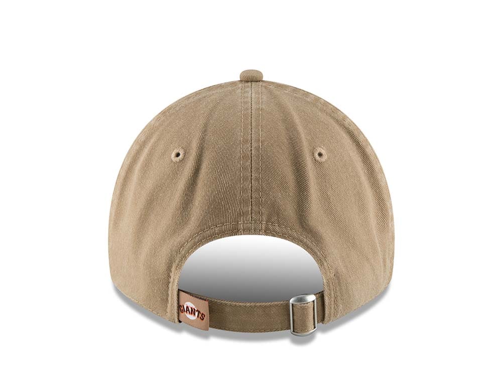New Era San Francisco Giants Khaki Core Classic 9Twenty Strapback Cap