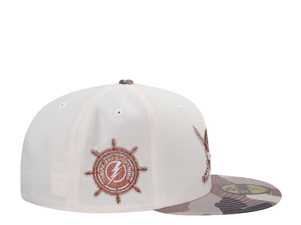 New Era Tampa Bay Lightning Gasparilla Chrome Camo Edition 59Fifty Fitted Cap