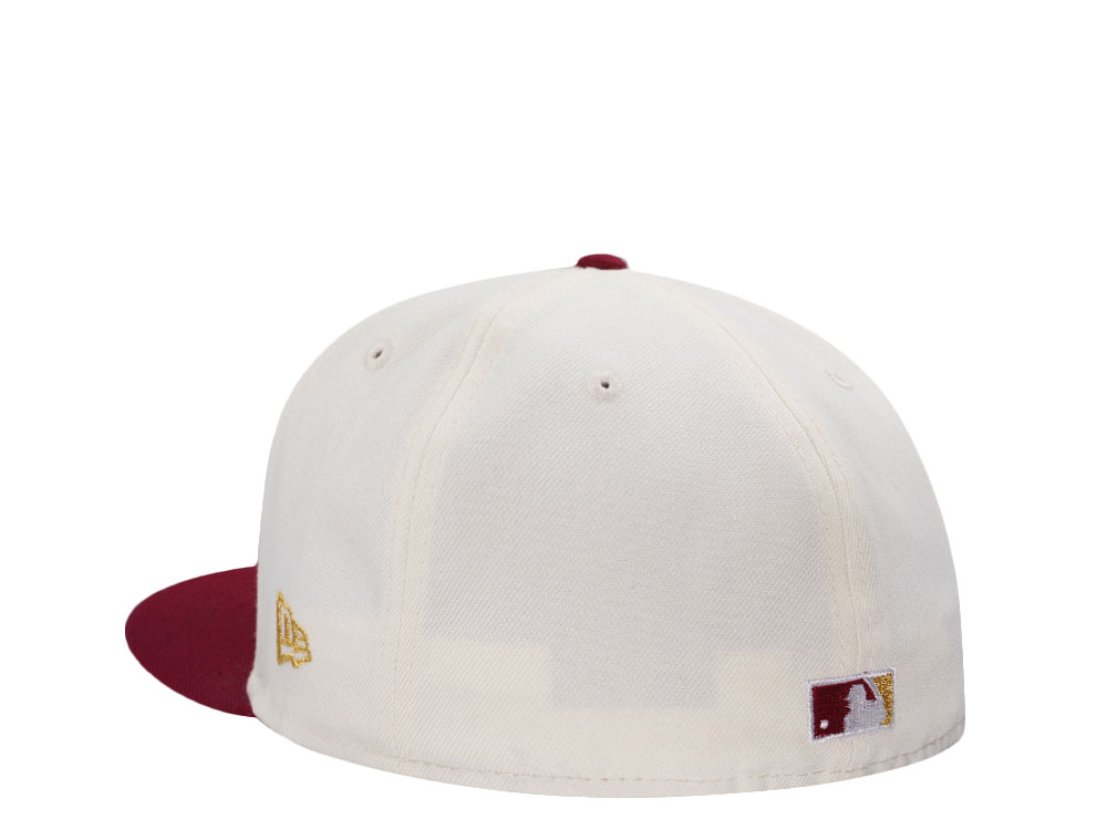 New Era Philadelphia Phillies World Series Champions 2008 Chrome Two Tone Edition 59Fifty Fitted Cap
