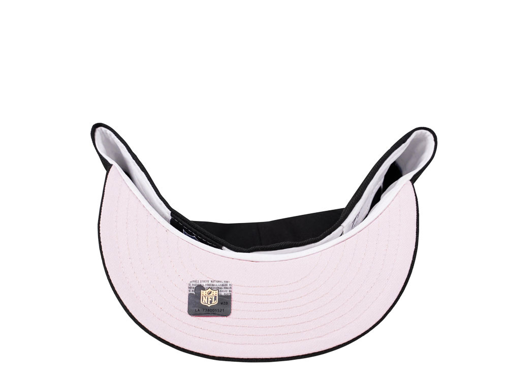 New Era Las Vegas Raiders Super Bowl XVIII Pink Edition 59Fifty Fitted Cap