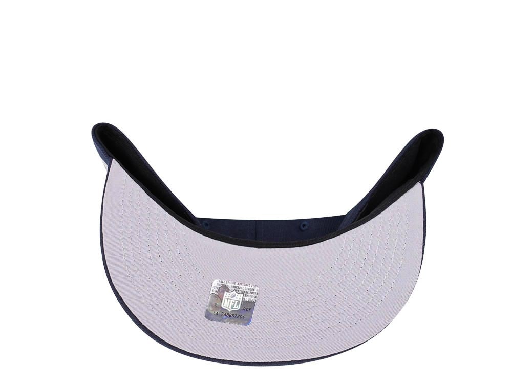 New Era Seattle Seahawks Navy Classic Edition 59Fifty Fitted Cap