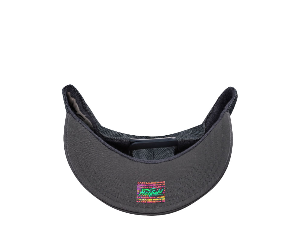 Hatfield Original Script Ash Trucker Snapback Cap