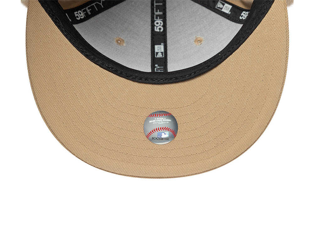 New Era Los Angeles Dodgers World Series 1981 Camel Prime Edition 59Fifty Dogear Fitted Cap