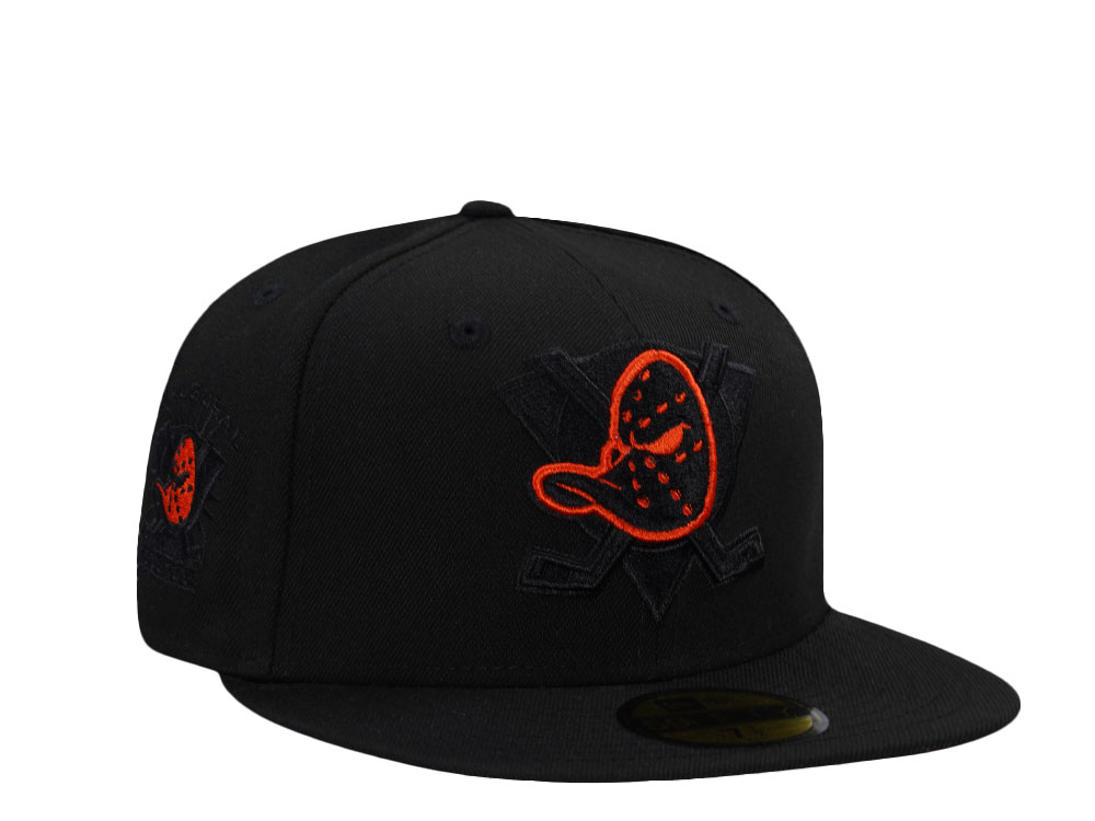 New Era Anaheim Ducks Inaugural Season 1993 Orange Detail Prime Edition 59Fifty Fitted Cap