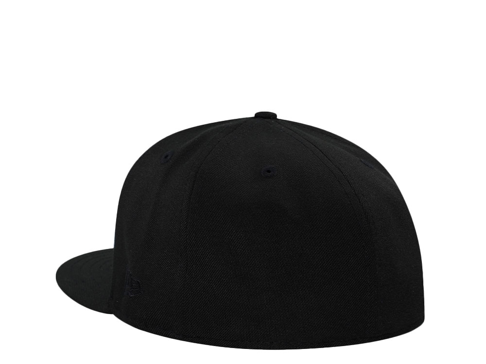 New Era Philadelphia Eagles Black Throwback Prime Edition 59Fifty Fitted Cap
