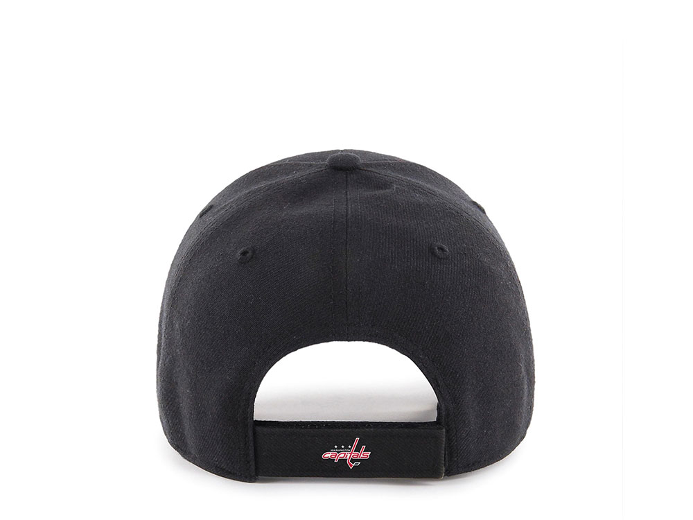 47Brand Washington Capitals Black Classic Strapback Cap