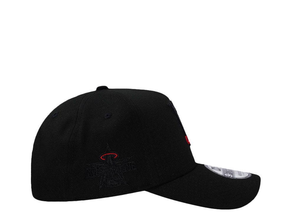 New Era Anaheim Angels All Star Game 2010 Black And Red Edition 9Forty A Frame Snapback Cap