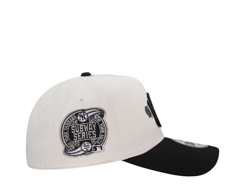 New Era New York Yankees Subway Series 2000 Chrome Two Tone 9Forty A Frame Snapback Cap