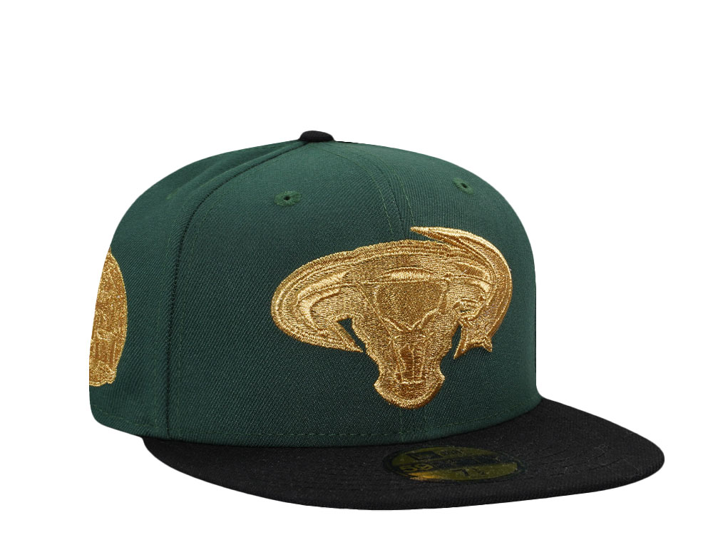 New Era Dallas Stars 20th Anniversary Green Two Tone Edition 59Fifty Fitted Cap