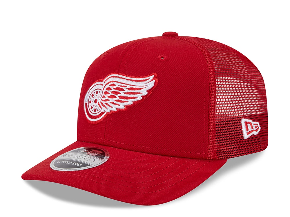 New Era Detroit Red Wings Red Edition 9Seventy Trucker Snapback Cap