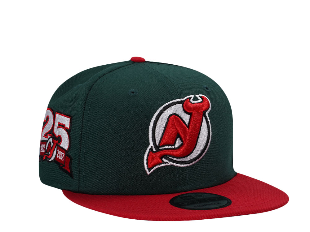 New Era New Jersey Devils 25th Anniversary Two Tone Edition 9Fifty Snapback Cap