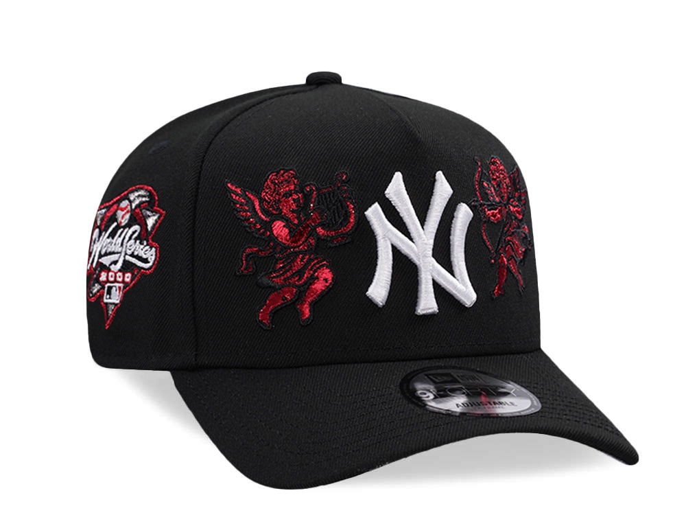 New Era New York Yankees World Series 2000 Cupids Black Prime Edition 9Forty A Frame Snapback Cap