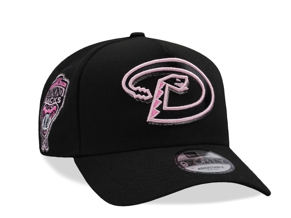 New Era Arizona Diamondbacks Inaugural Season 1998 Pink Detail Prime Edition 9Forty A Frame Snapback Cap
