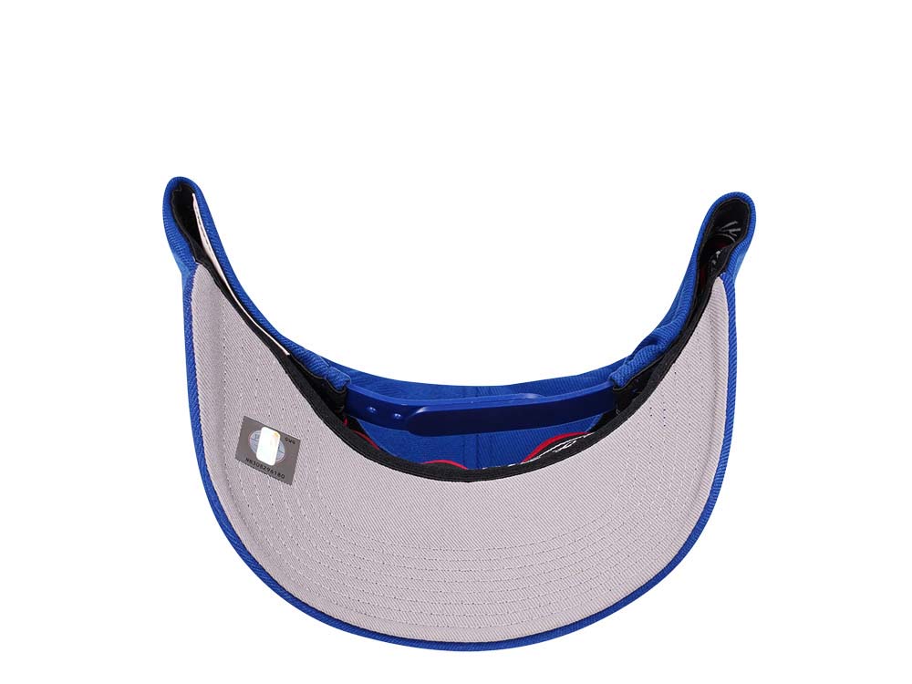 Mitchell & Ness Detroit Pistons Team Ground Red Line Flex Snapback Cap