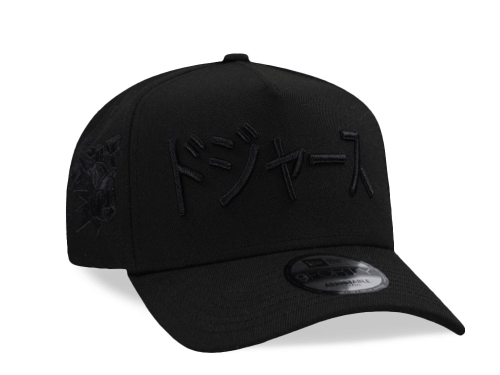 New Era Los Angeles Dodgers Ohtani Black Out Pink Edition 9Forty A Frame Snapback Cap