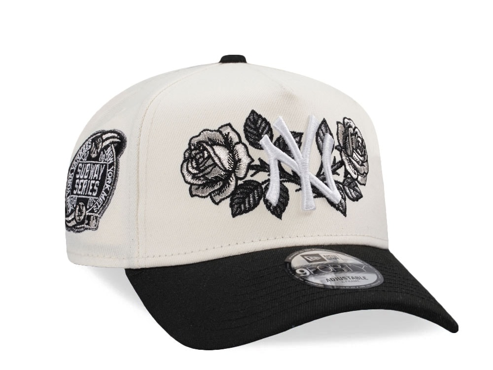 New Era New York Yankees Subway Series 2000 Chrome Rose Two Tone Edition 9Forty A Frame Snapback Cap