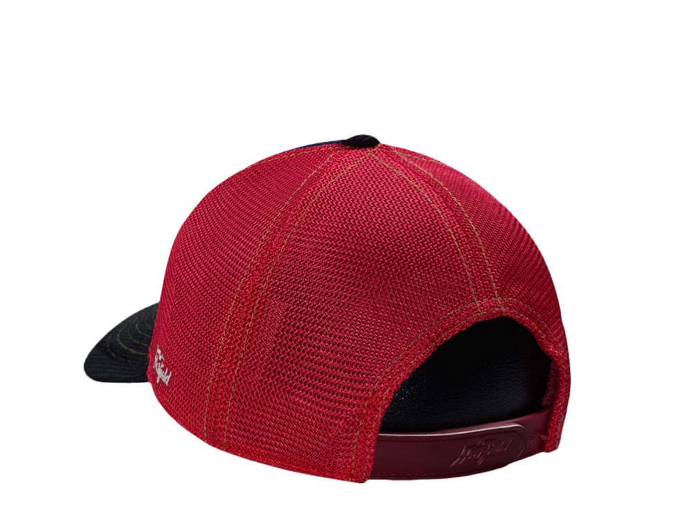 Hatfield Native Indian Jeans Black Trucker Snapback Cap