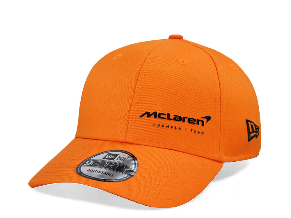 New Era McLaren Flawless Orange 9Forty Snapback Cap