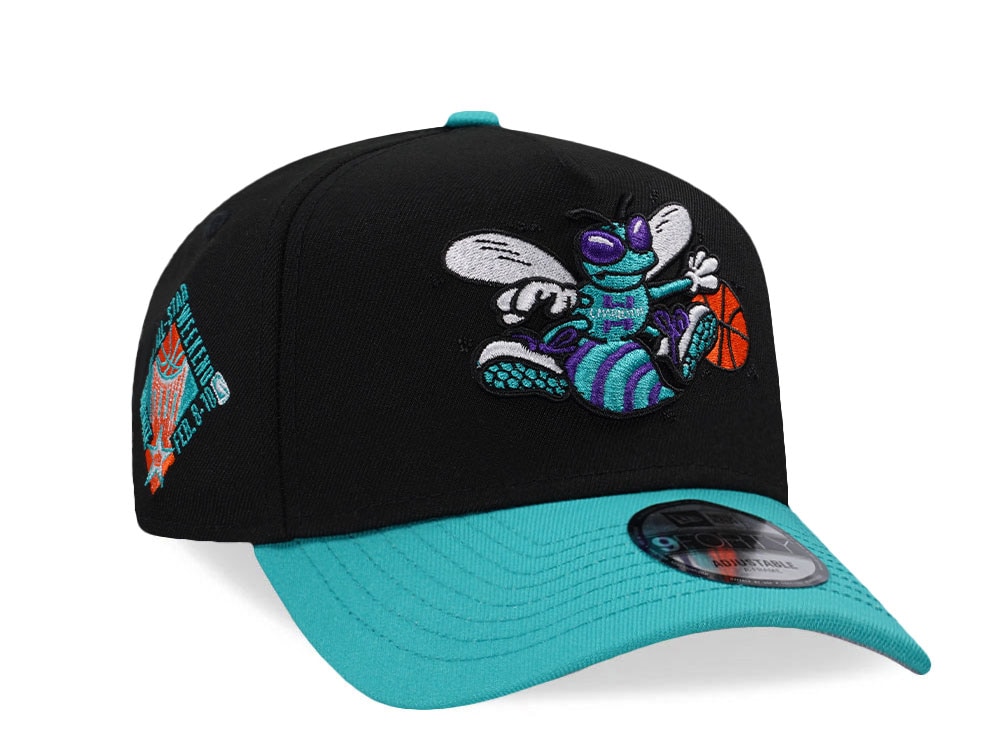 New Era Charlotte Hornets All Star Game 1991 Two Tone Edition 9Forty A Frame Snapback Cap