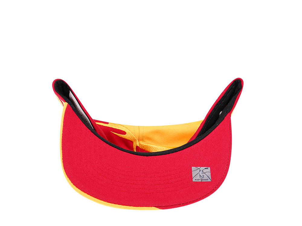 Mitchell & Ness Atlanta Hawks NBA Spiral Deadstock Hardwood Classic Snapback Cap