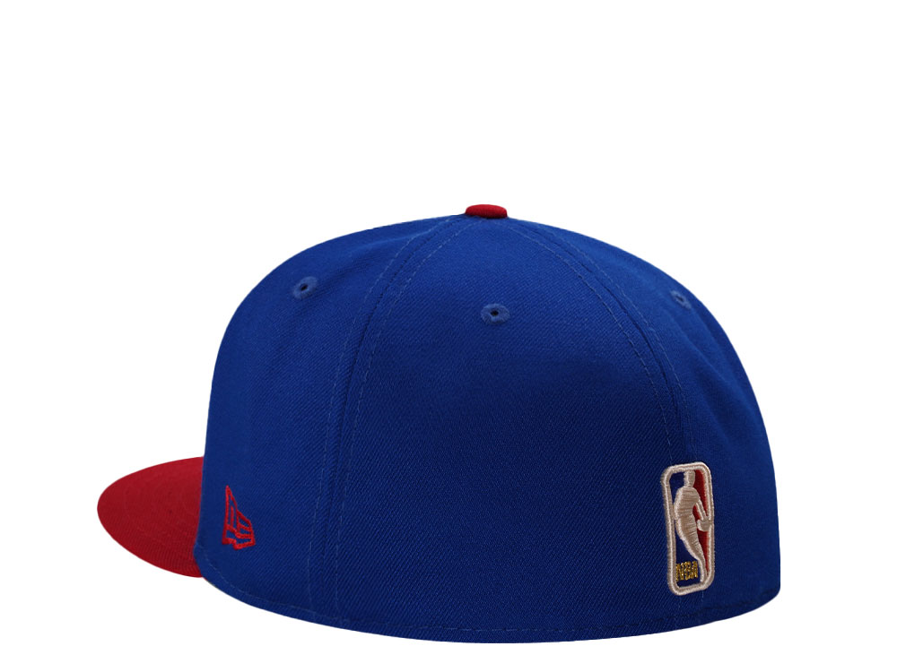 New Era Detroit Pistons NBA Finals 1989 Two Tone Edition 59Fifty Fitted Cap