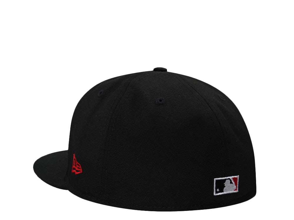 New Era Chicago White Sox Comiskey Park 75 Years Black and Red Edition 59Fifty Fitted Cap
