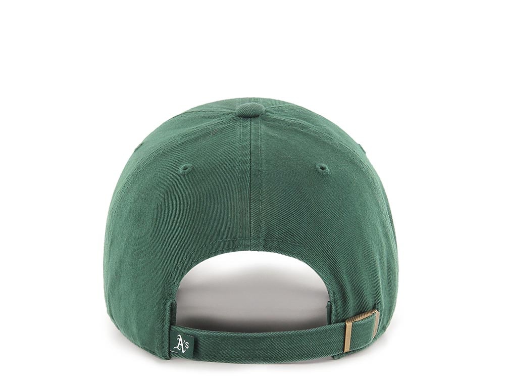 47Brand Oakland Athletics Green Clean up Strapback Cap