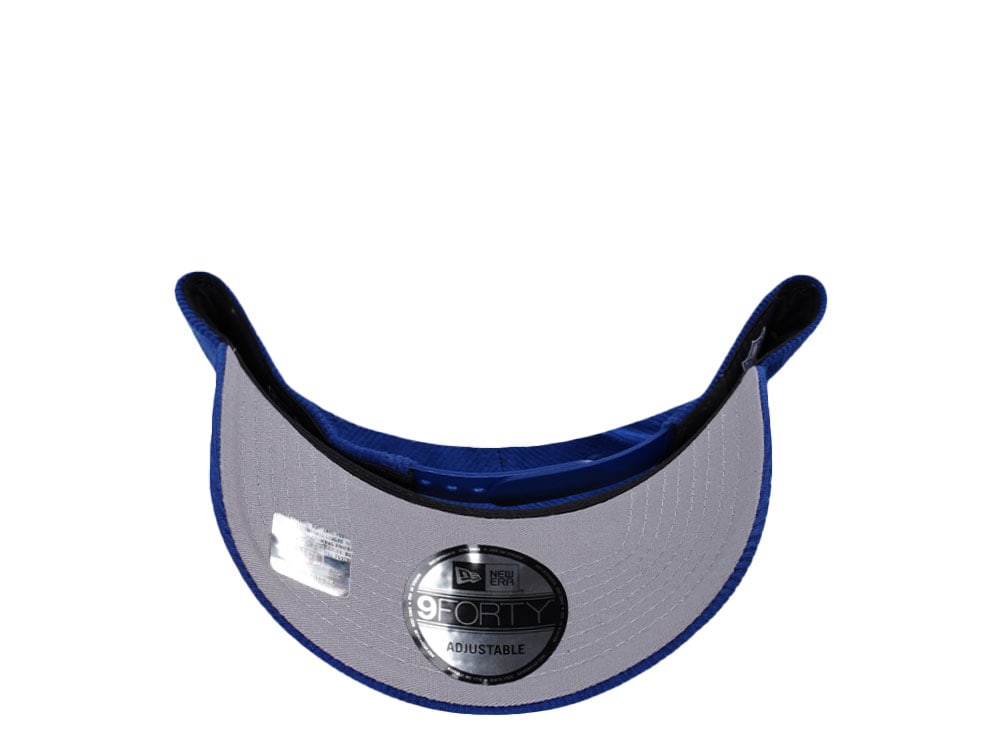 New Era New York Giants Pro Bowl 1995 Royal Corduroy Edition 9Forty A Frame Snapback Cap