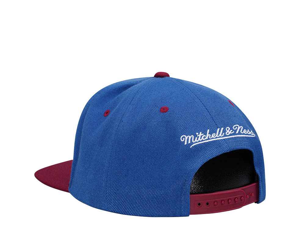 Mitchell & Ness Colorado Avalanche Transcript Two Tone Snapback Cap