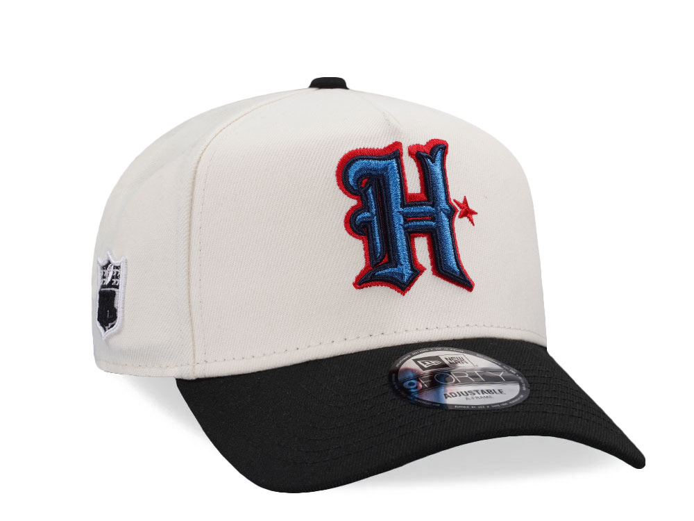 New Era Houston Texans Classic Chrome Two Tone Edition 9Forty A Frame Snapback Cap