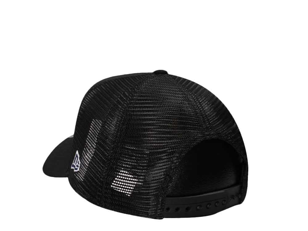 New Era Philadelphia Phillies Black Trucker A Frame 9Forty Snapback Cap