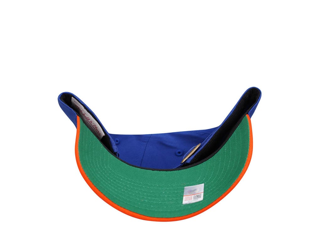 Mitchell & Ness University of Florida Team Two Tone 2.0 Dad Strapback Cap