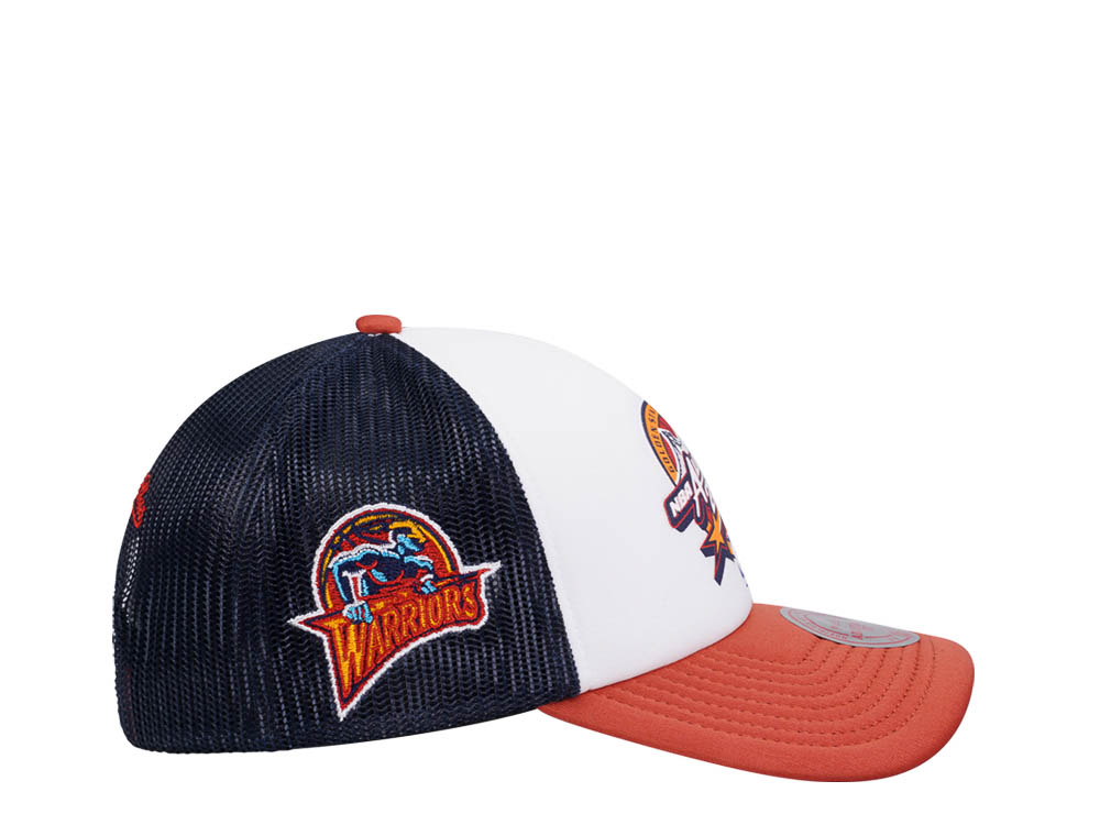 Mitchell & Ness Golden State Warriors All Star 2000 Party Time Trucker Snapback Cap