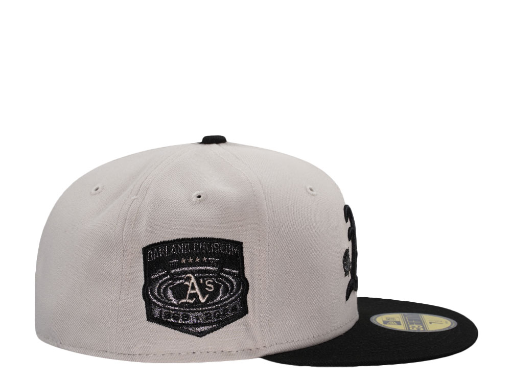 New Era Oakland Athletics Coliseum Stone Two Tone Edition 59Fifty Fitted Cap