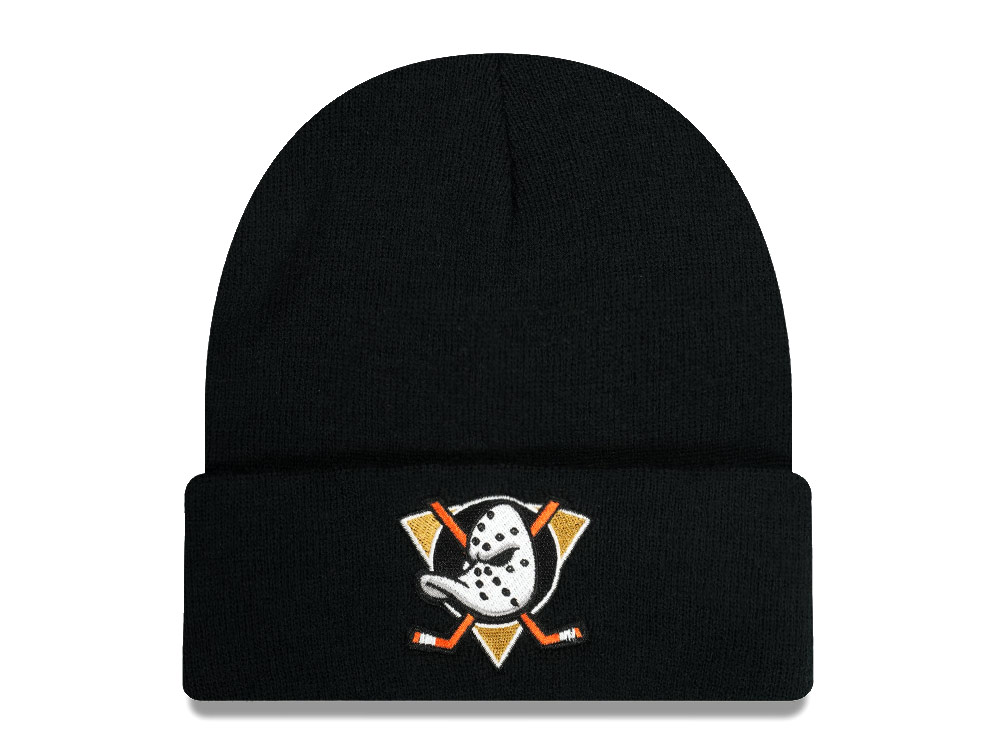 American Needle Anaheim Mighty Ducks Cuffed Black Pipot